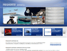 Tablet Screenshot of frequentisdefense.com